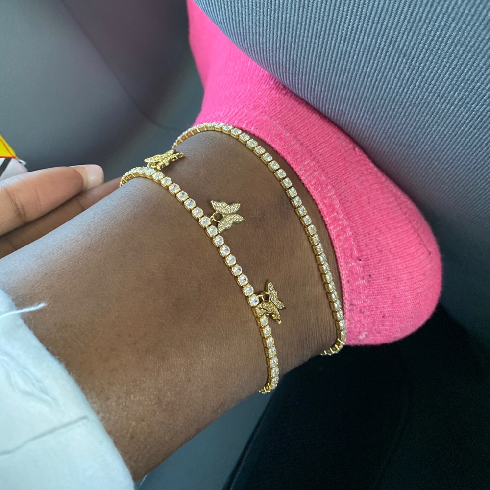 Butterfly anklets - Picture 5 of 7